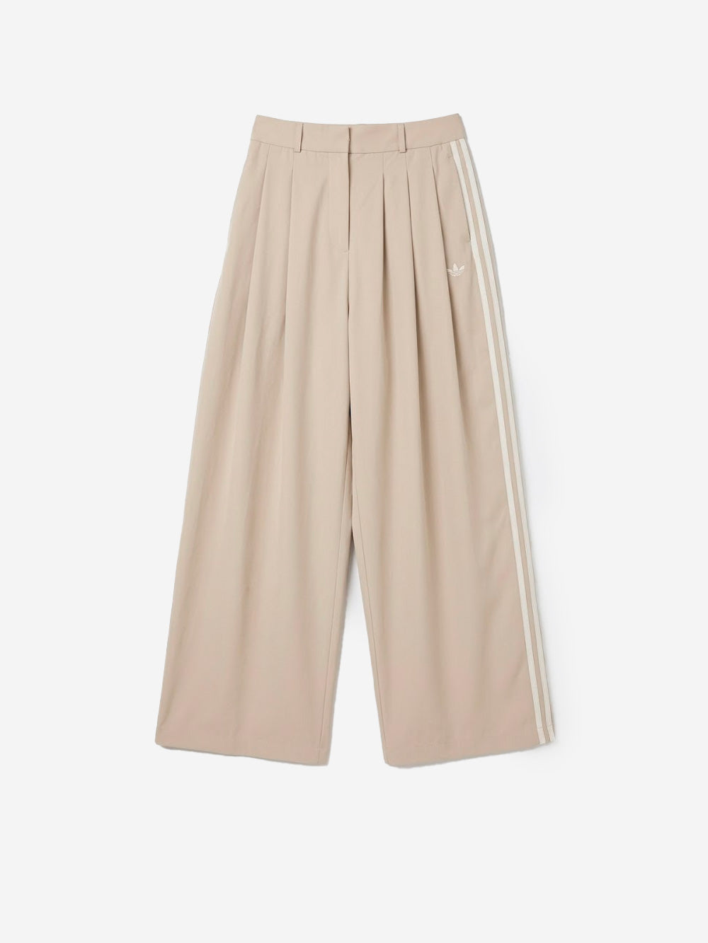 ADIDAS ORIGINALS Pantaloni pleated beige Beige Urbanstaroma