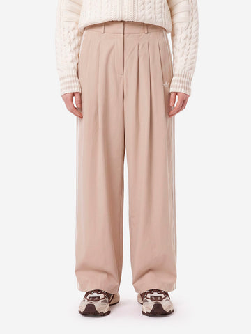 ADIDAS ORIGINALS Pantaloni pleated beige Beige