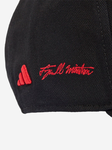 ADIDAS ORIGINALS Cappellino a 6 pannelli x Tyrrell Winston Nero rosso