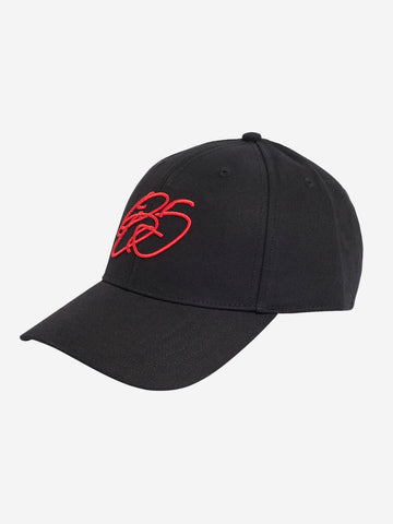 ADIDAS ORIGINALS Cappellino a 6 pannelli x Tyrrell Winston Nero rosso
