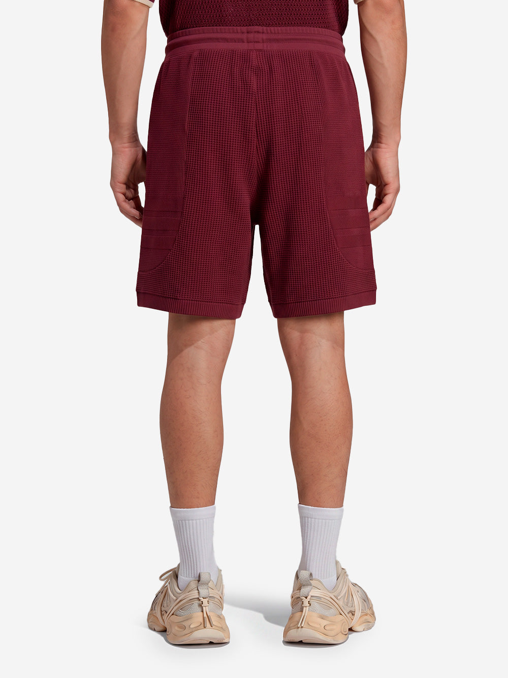ADIDAS ORIGINALS Shorts bordeaux in maglia 'Munich' Bordeaux Urbanstaroma