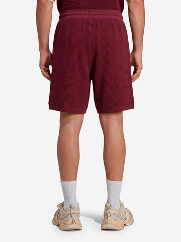 ADIDAS ORIGINALS Shorts bordeaux in maglia 'Munich' Bordeaux