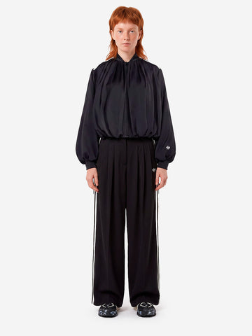 ADIDAS ORIGINALS Pantaloni pleated neri Nero