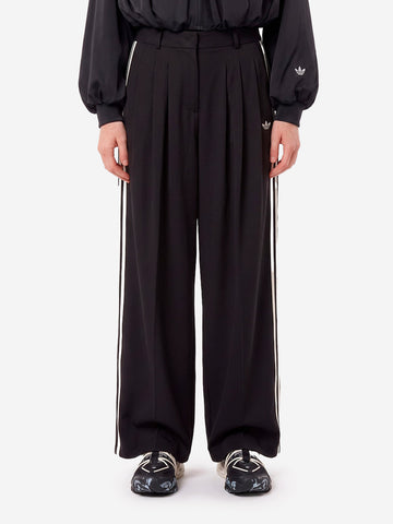 ADIDAS ORIGINALS Pantaloni pleated neri Nero