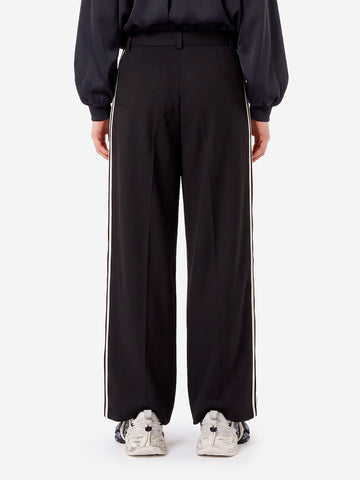 ADIDAS ORIGINALS Pantaloni pleated neri Nero