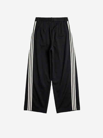 ADIDAS ORIGINALS Pantaloni pleated neri Nero