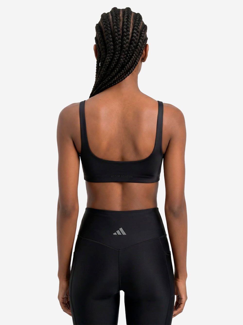 ADIDAS ORIGINALS Adidas x Entire Studios Optime Training Low Support Bra Nero Urbanstaroma