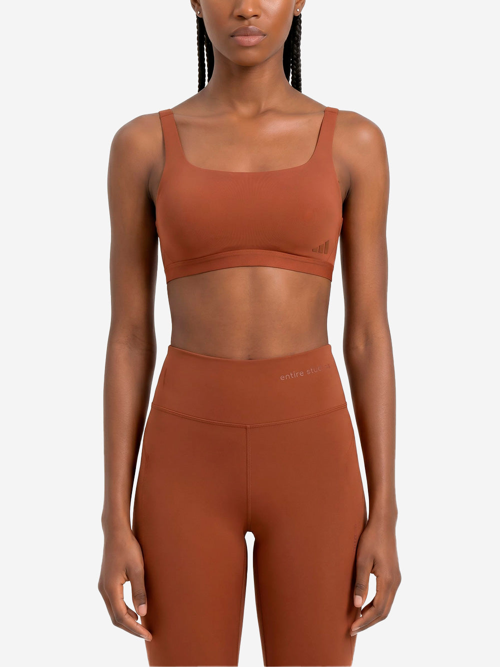 ADIDAS ORIGINALS Adidas x Entire Studios Optime Training Low Support Bra Ruggine Urbanstaroma