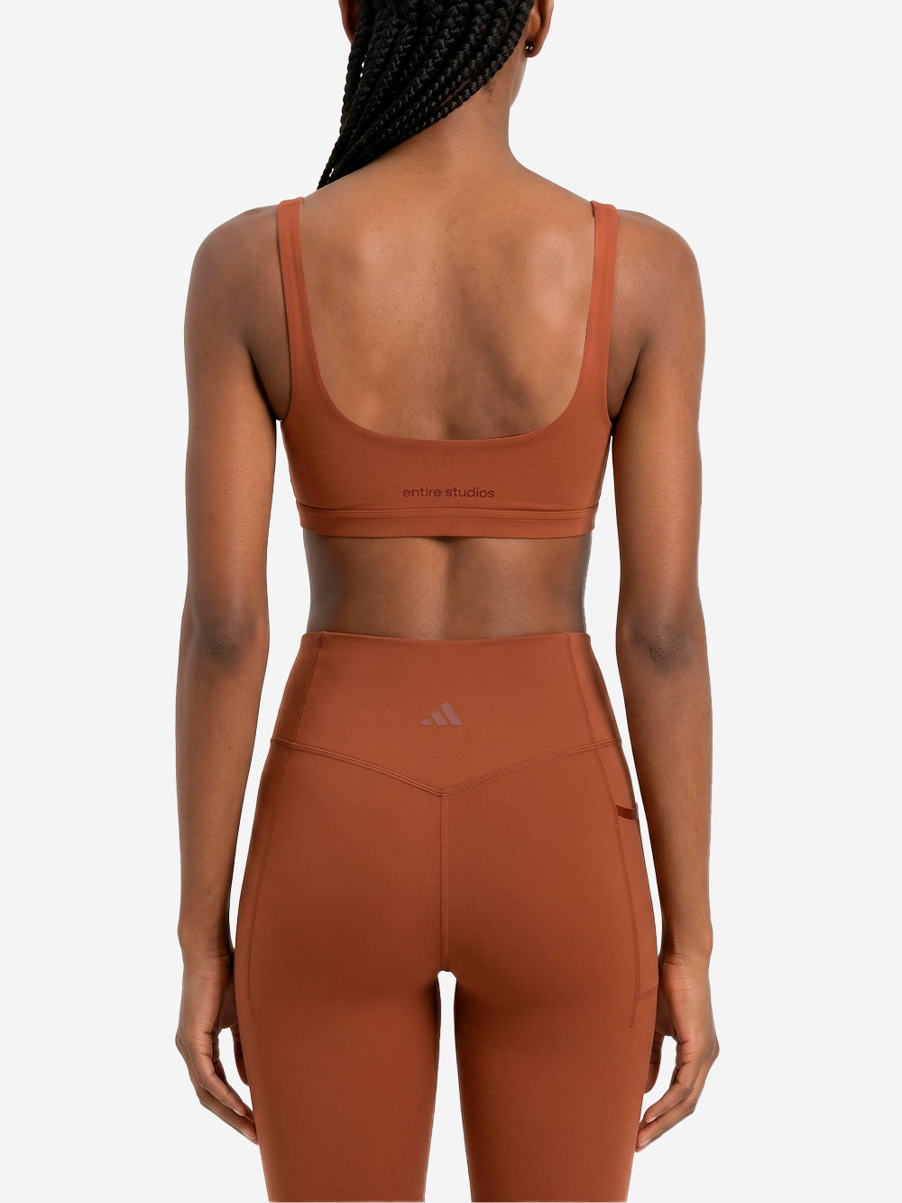 ADIDAS ORIGINALS Adidas x Entire Studios Optime Training Low Support Bra Ruggine Urbanstaroma