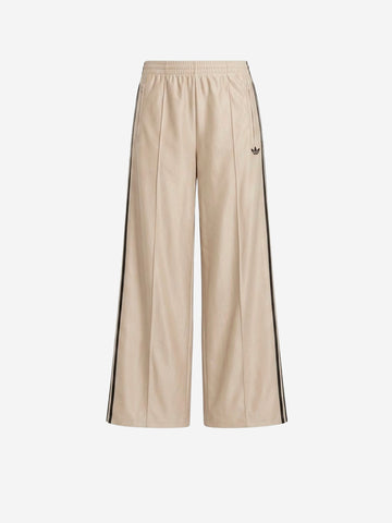 ADIDAS ORIGINALS Pantaloni loose 'Firebird' beige con stripes nere Beige
