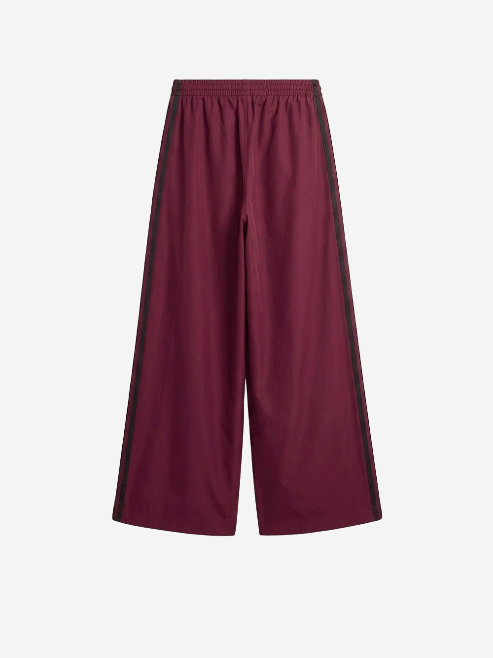 ADIDAS ORIGINALS Pantaloni track bordeaux Firebird con stripes nere Bordeaux Urbanstaroma