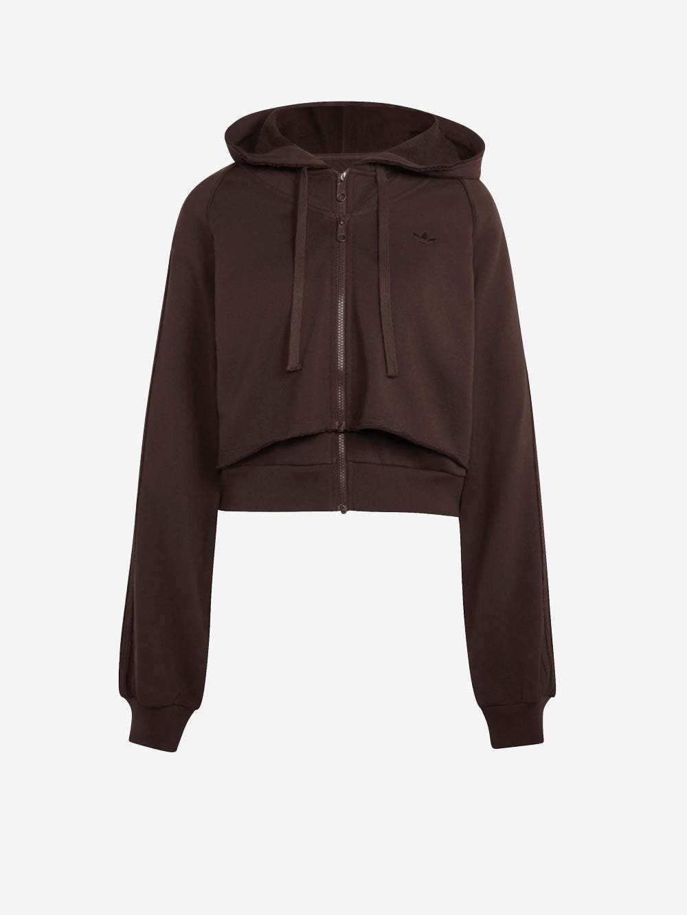 ADIDAS ORIGINALS Felpa marrone con cappuccio SST Double Front Marrone Urbanstaroma