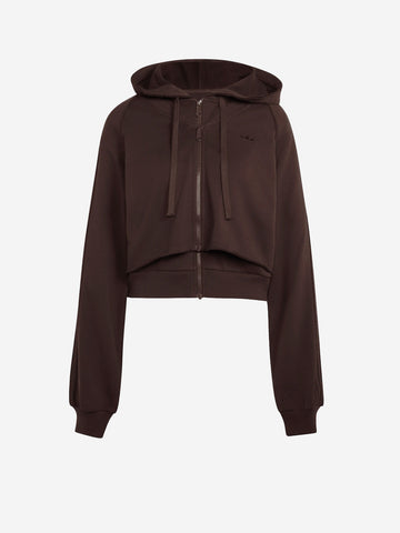 ADIDAS ORIGINALS Felpa marrone con cappuccio SST Double Front Marrone