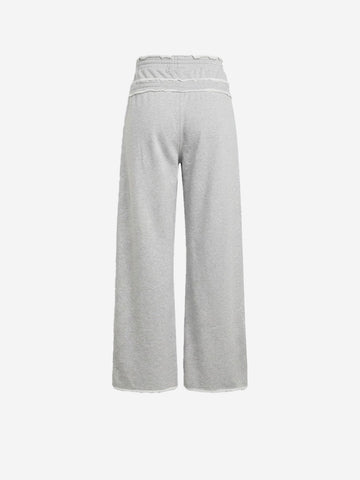 ADIDAS ORIGINALS Pantaloni SST Double Waisted grigi Grigio