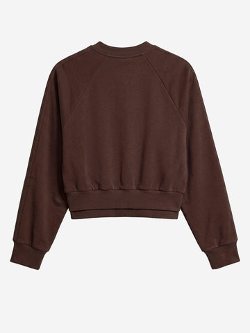 ADIDAS ORIGINALS Felpa Double Crew Winterized marrone Marrone