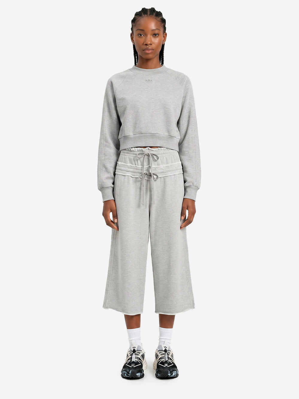 ADIDAS ORIGINALS Pantaloni culottes Winterized Double grigi Grigio Urbanstaroma
