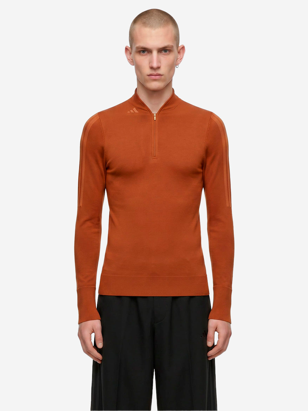 ADIDAS T-shirt a maniche lunghe uniform flatknit x Entire Studios arancione Urbanstaroma