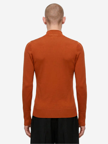 ADIDAS T-shirt a maniche lunghe uniform flatknit x Entire Studios arancione