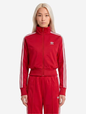 ADIDAS ORIGINALS Giacca track 'Firebird' rossa con collo a imbuto Rosso