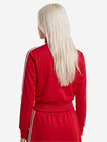 ADIDAS ORIGINALS Giacca track 'Firebird' rossa con collo a imbuto Rosso