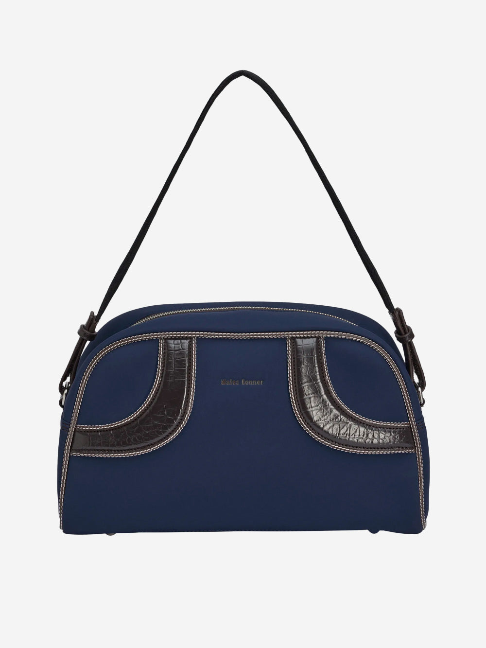 ADIDAS Borsa in pelle x Wales Bonner Blu Urbanstaroma
