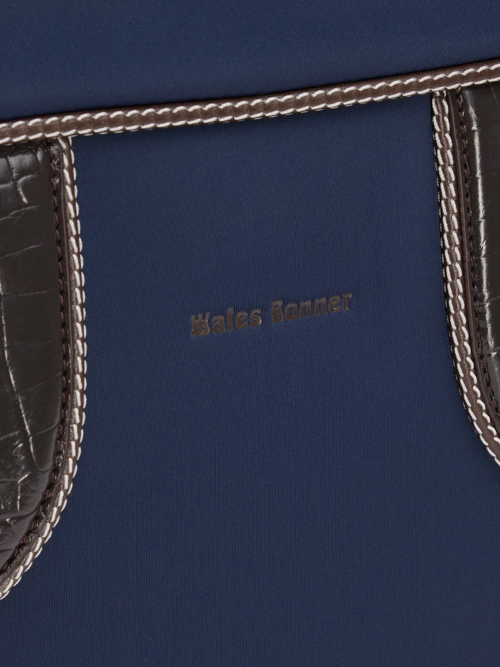 ADIDAS Borsa in pelle x Wales Bonner Blu Urbanstaroma