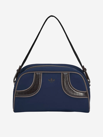 ADIDAS Borsa in pelle x Wales Bonner Blu