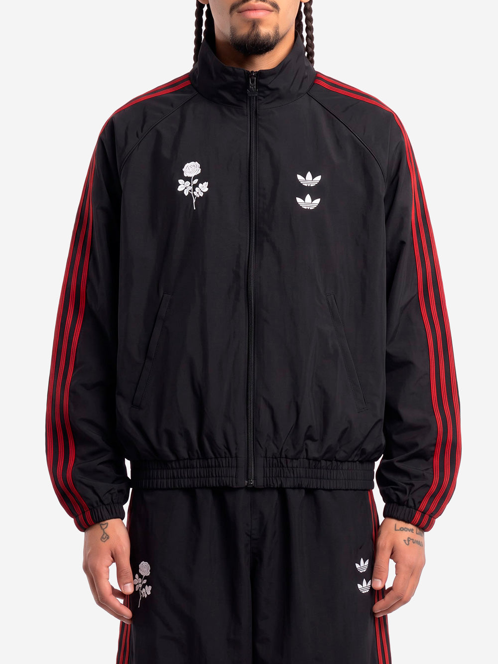 ADIDAS Willy Chavarria Woven Track Jacket Nero Urbanstaroma