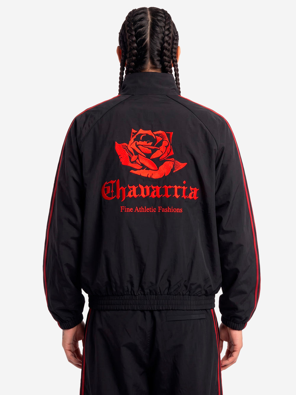 ADIDAS Willy Chavarria Woven Track Jacket Nero Urbanstaroma