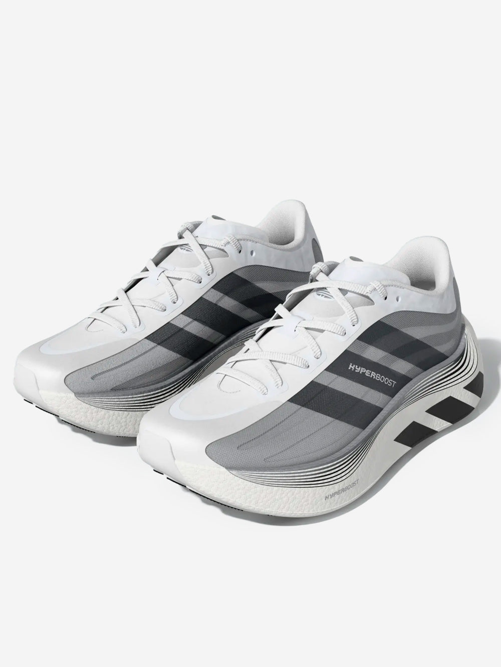 ADIDAS ORIGINALS Hyperboost Euphoria LT 'Core Black White Metallic Silver' Bianco grigio Urbanstaroma