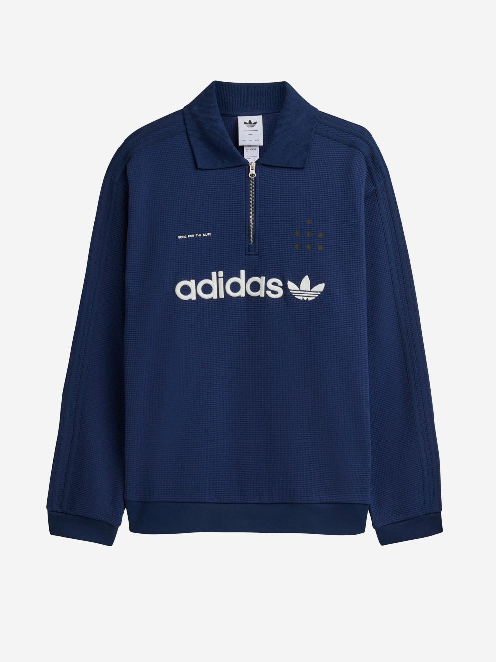 ADIDAS ORIGINALS SFTM X ADIDAS 008 Polo a maniche lunghe Blu Urbanstaroma