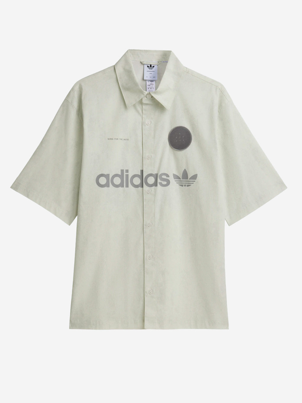 ADIDAS ORIGINALS x SFTM 008 Camicia a maniche corte Crema Urbanstaroma