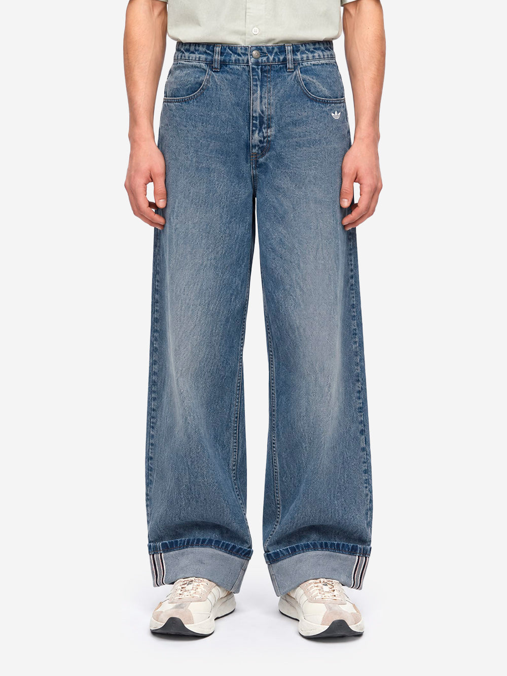 ADIDAS ORIGINALS x SFTM jeans in denim Jeans Urbanstaroma