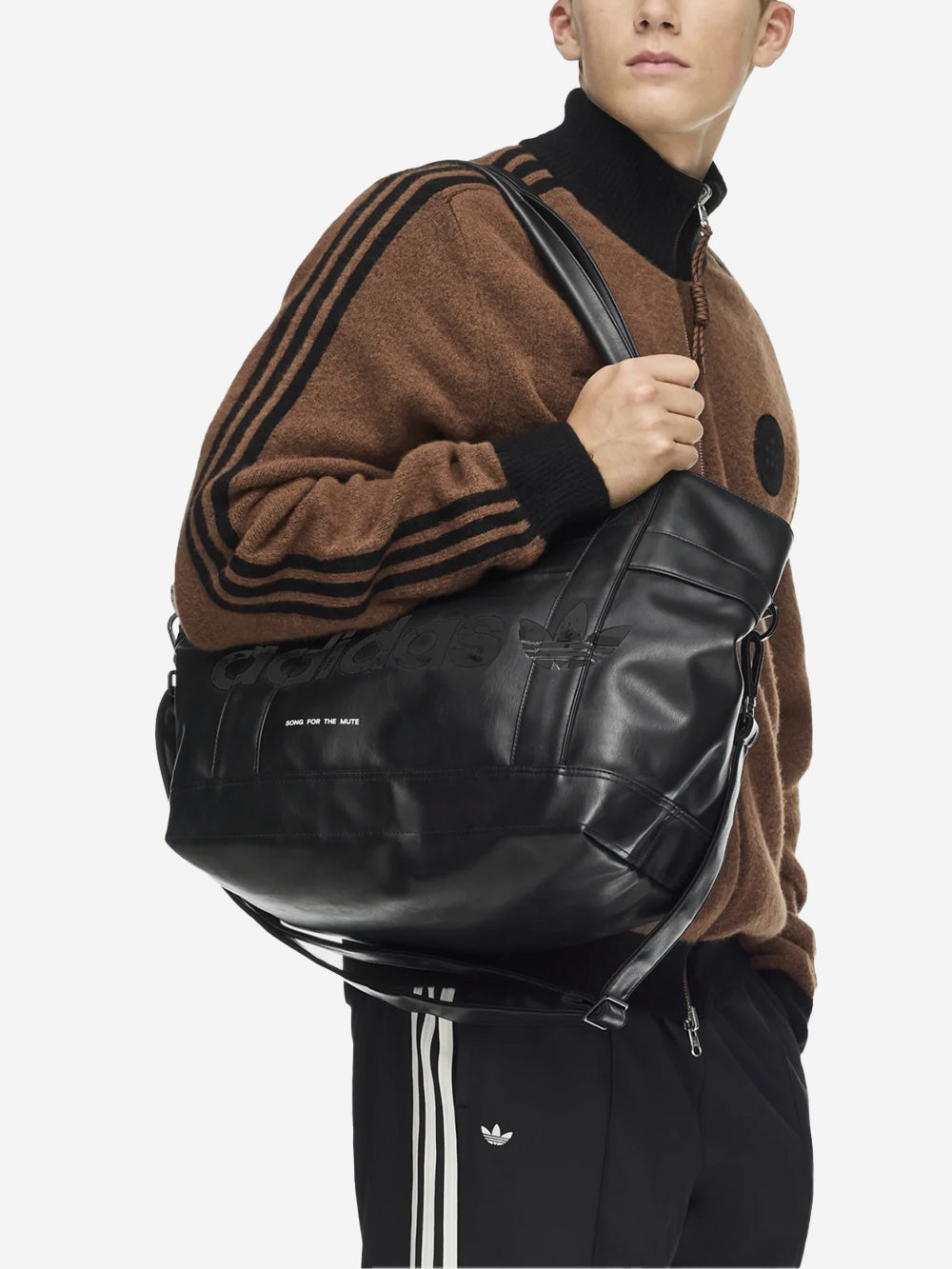 ADIDAS ORIGINALS SFTM X ADIDAS 008 Borsa Tote nera Nero Urbanstaroma