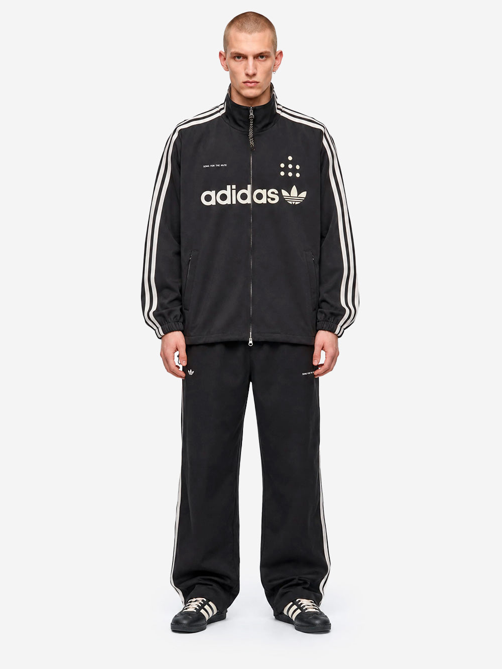 ADIDAS ORIGINALS x SFTM 008 Track top reversibile Nero Urbanstaroma