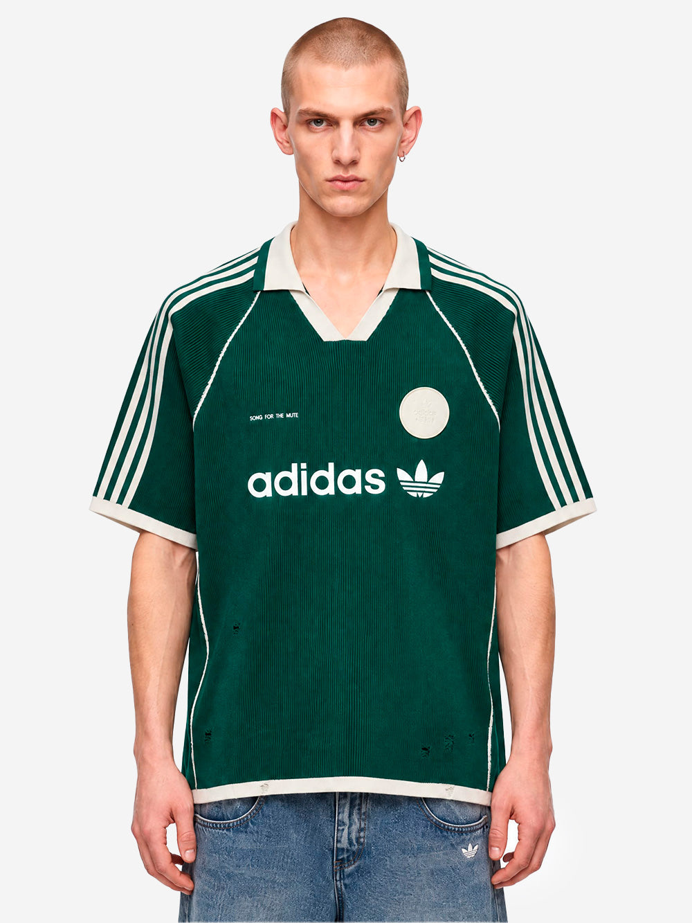 ADIDAS ORIGINALS SFTM X ADIDAS 008 Polo a maniche corte Verde Urbanstaroma