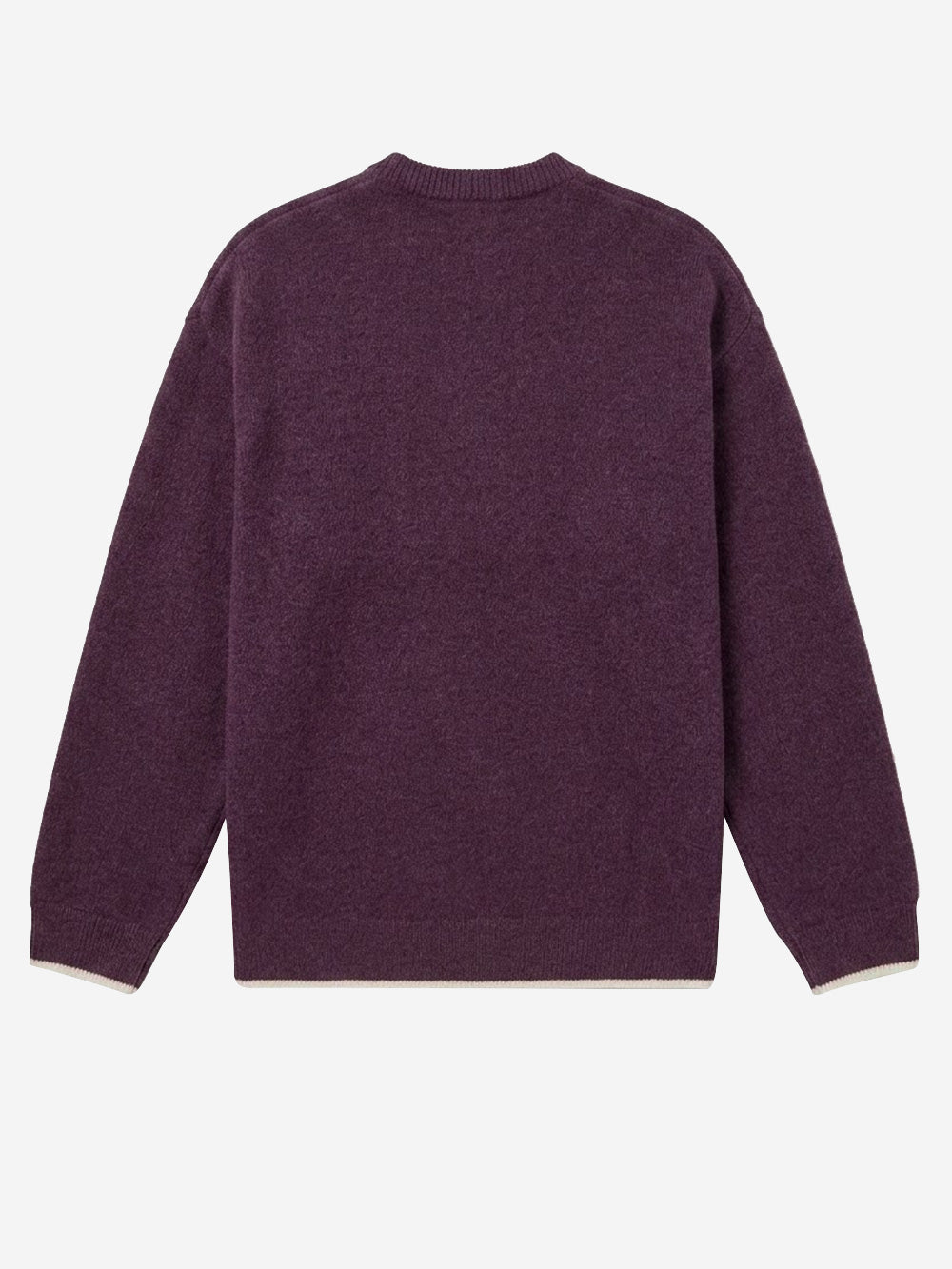 ADIDAS ORIGINALS Maglione girocollo bordeaux ESS Knit Tipping Bordeaux Urbanstaroma