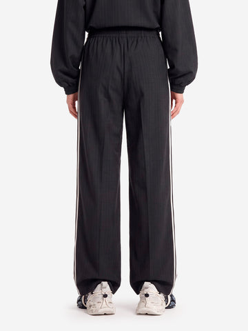 ADIDAS ORIGINALS Pantaloni track a quadri loose Nero