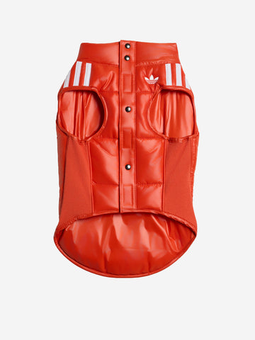 ADIDAS Gilet Pet Padded rosso arancione
