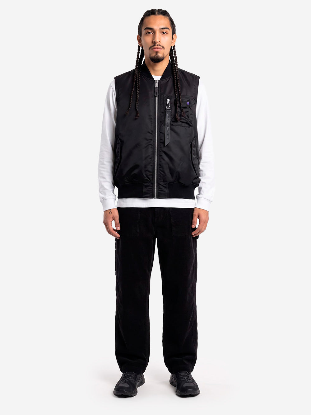 ALPHA INDUSTRIES Gilet reversibile MA-1 Base UV nero Urbanstaroma