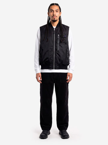 ALPHA INDUSTRIES Gilet reversibile MA-1 Base UV nero