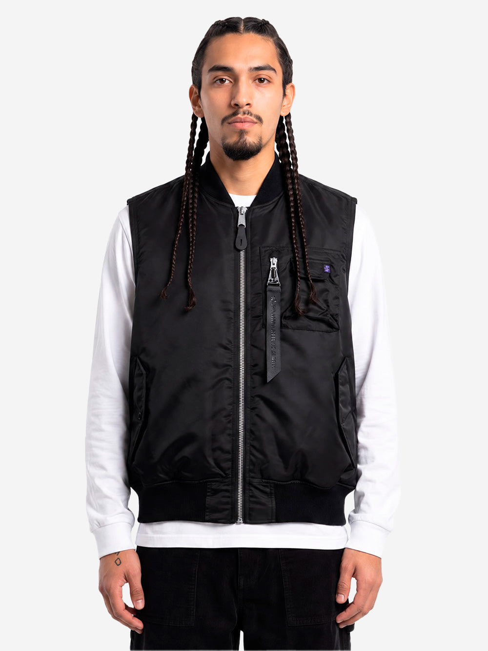 ALPHA INDUSTRIES Gilet reversibile MA-1 Base UV nero Urbanstaroma