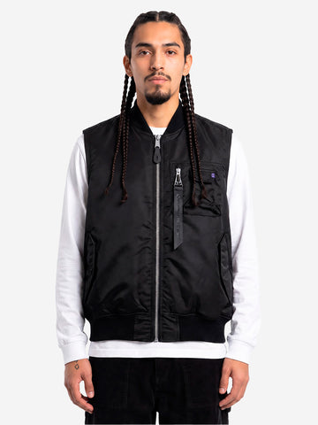 ALPHA INDUSTRIES Gilet reversibile MA-1 Base UV nero