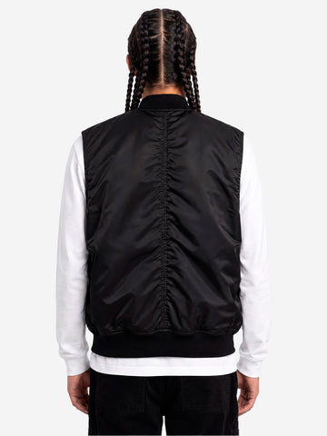 ALPHA INDUSTRIES Gilet reversibile MA-1 Base UV nero