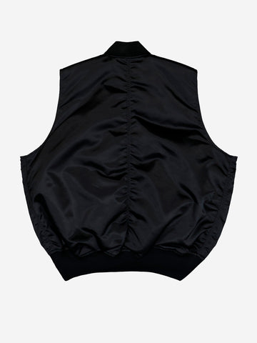 ALPHA INDUSTRIES Gilet reversibile MA-1 Base UV nero