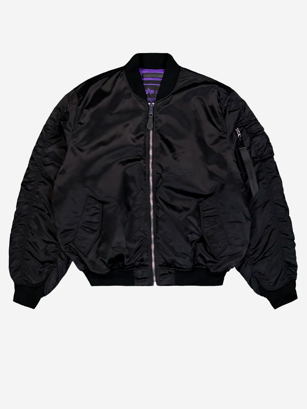 ALPHA INDUSTRIES Giacca bomber nera MA-1 UV Nero Urbanstaroma
