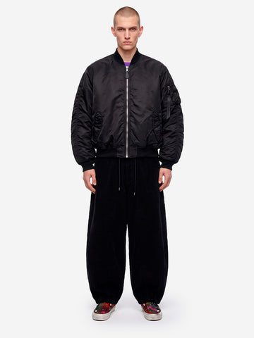 ALPHA INDUSTRIES Giacca bomber nera MA-1 UV Nero