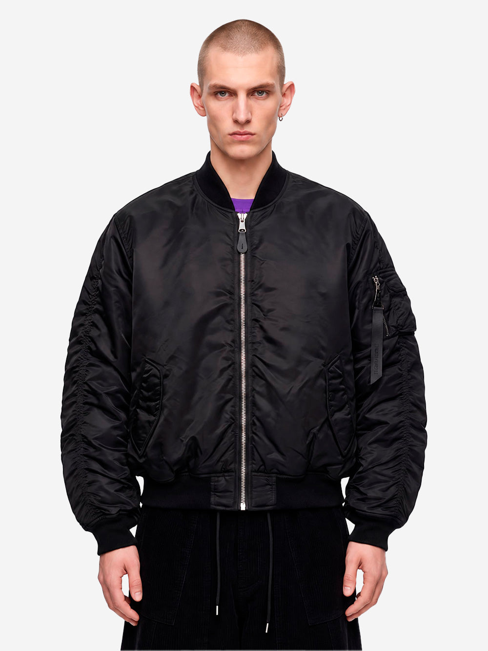 ALPHA INDUSTRIES Giacca bomber nera MA-1 UV Nero Urbanstaroma