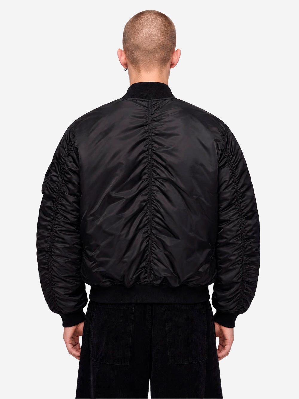 ALPHA INDUSTRIES Giacca bomber nera MA-1 UV Nero Urbanstaroma