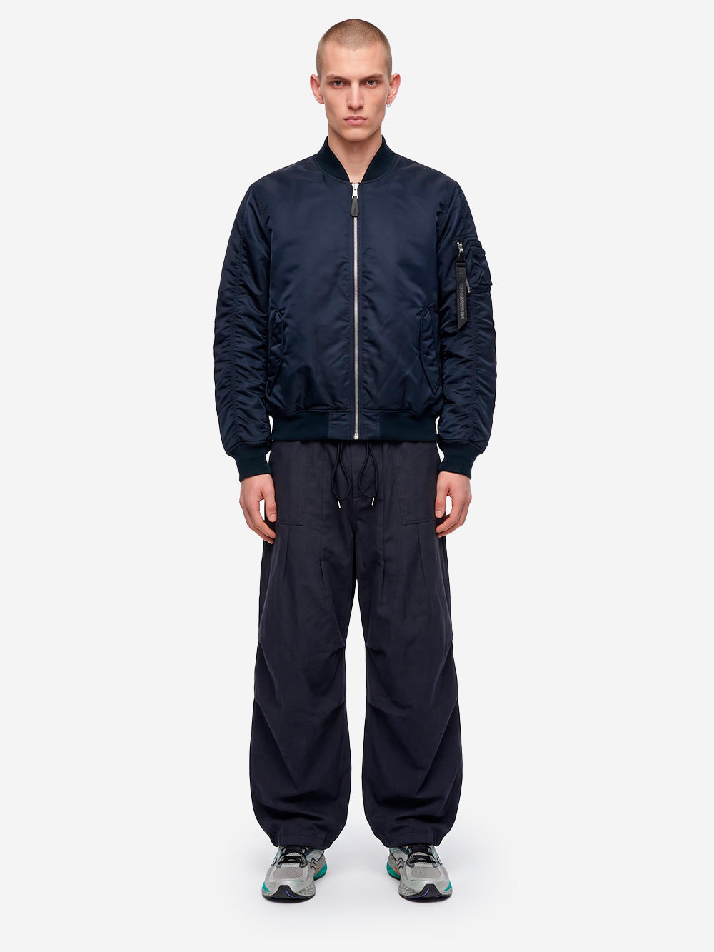 ALPHA INDUSTRIES Giacca bomber blu MA-1 UV Blu scuro Urbanstaroma
